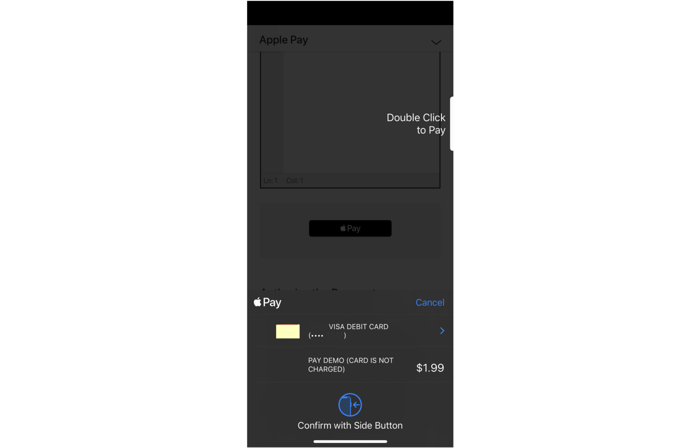 Apple Pay working within a standalone PWA